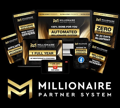 Millionaire Partner System Member area and video courses