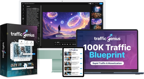 Traffic Genius | 50% Commissions | $997 Offer Software