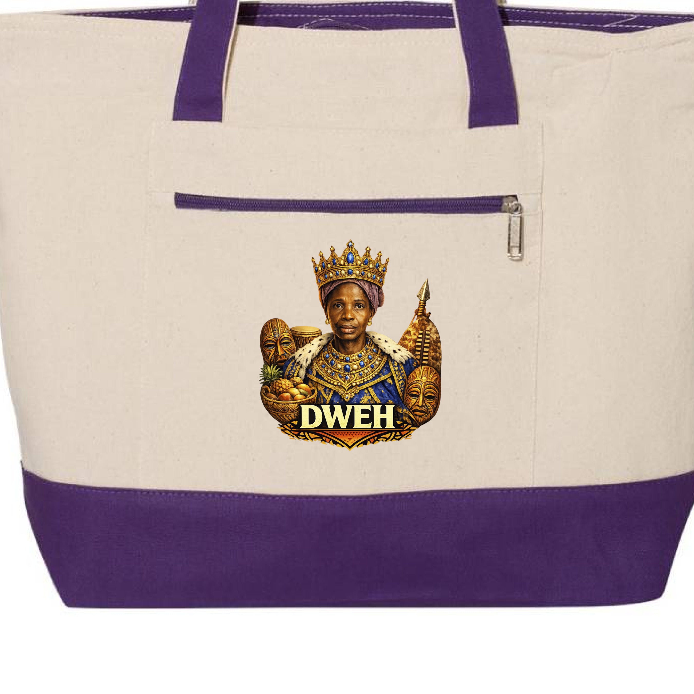 Natural/ Purple - FRONT