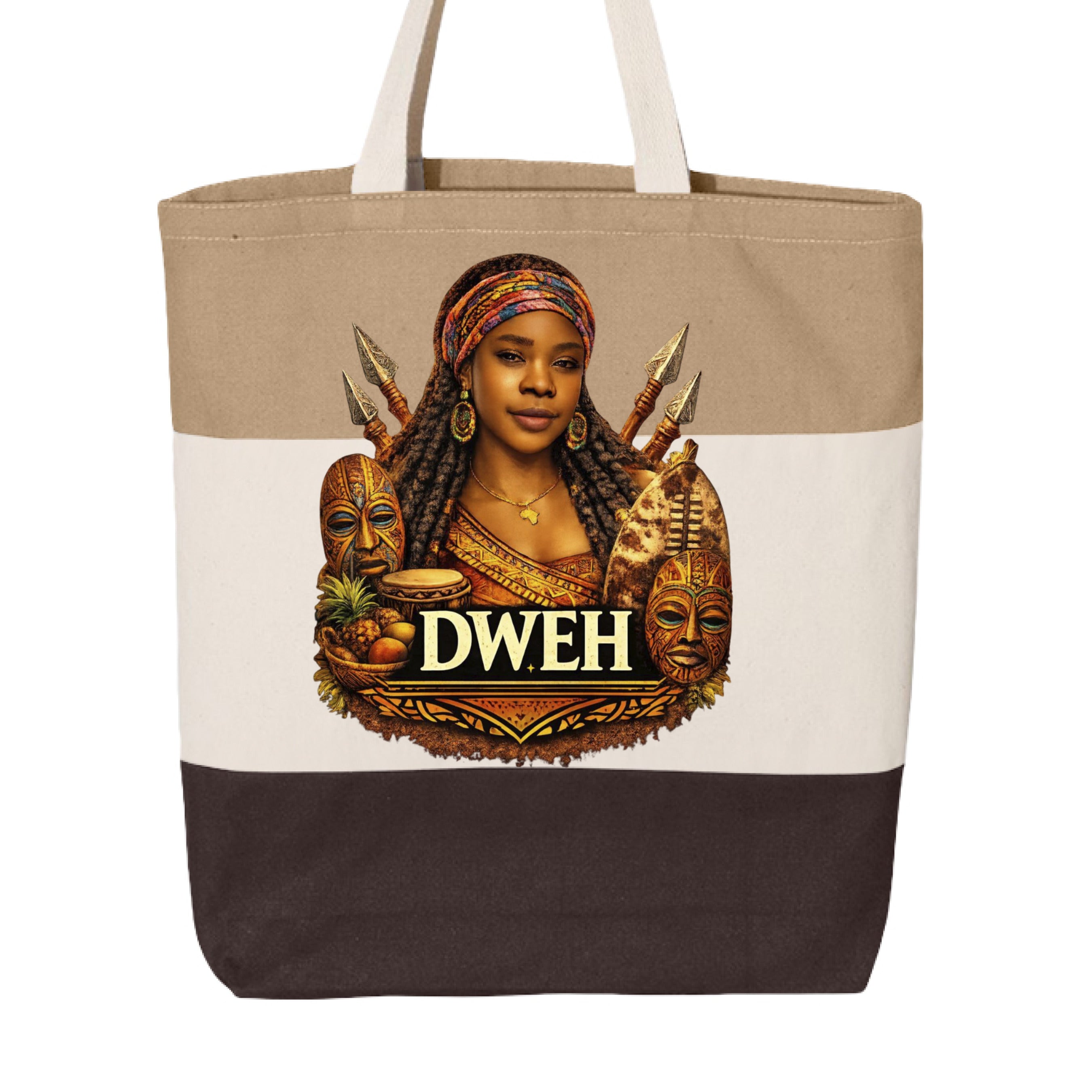 Chocolate/ Natural/ Khaki - FRONT