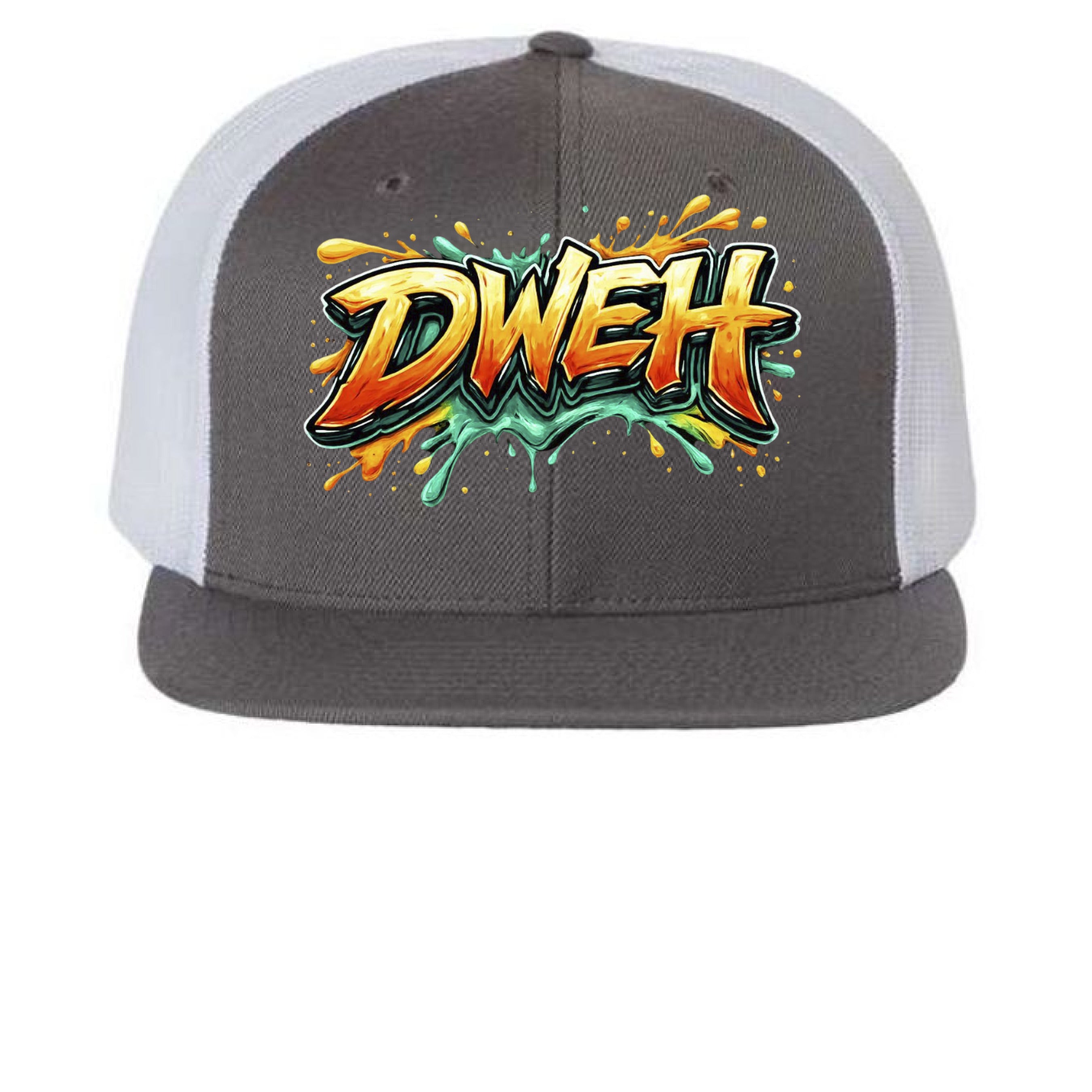 Charcoal/ White - FRONT