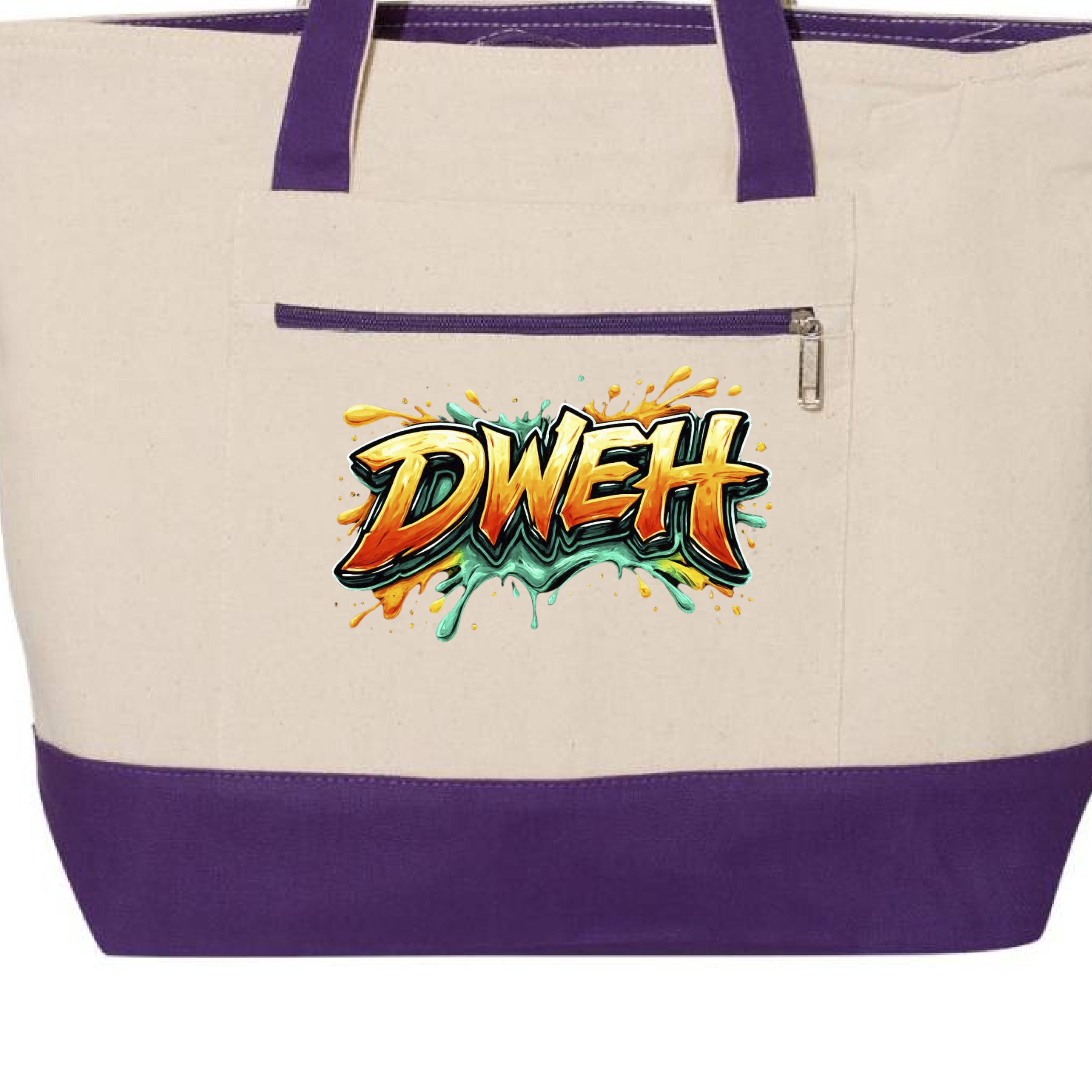 Natural/ Purple - FRONT